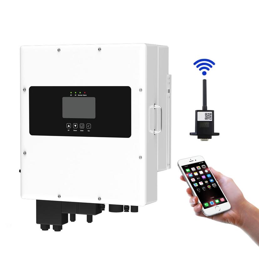 Hybrid Solar Inverters and Price Smart Dual Output on Grid Single/Three Phase 8KW 10KW 15Kw Ip65 3 Phase Solar Power Inverter